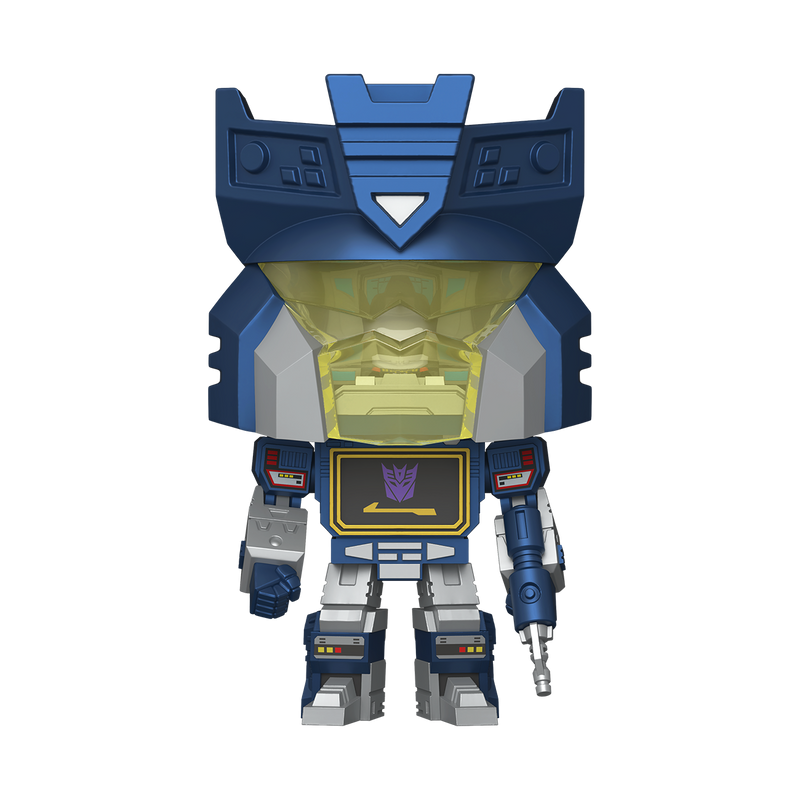 BITTY BOT SOUNDWAVE WITH RUMBLE - TRANSFORMERS