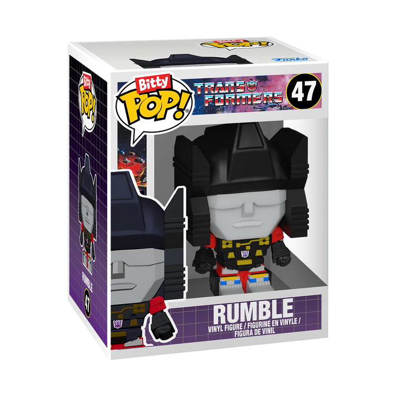 BITTY BOT SOUNDWAVE WITH RUMBLE - TRANSFORMERS