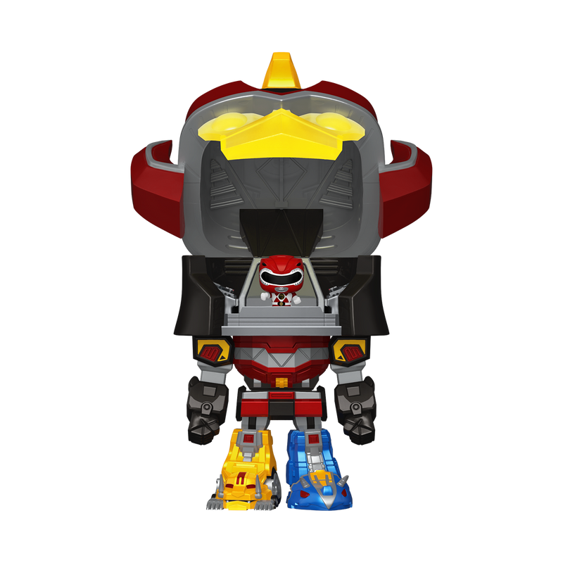 BITTY BOT MEGAZORD WITH RED RANGER - POWER RANGERS