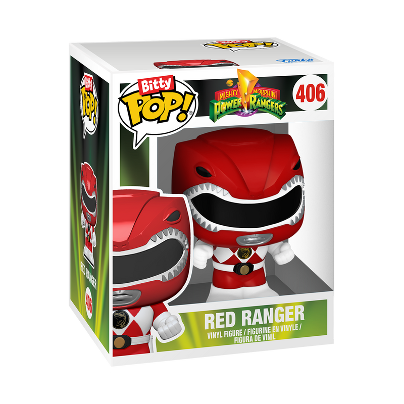 BITTY BOT MEGAZORD WITH RED RANGER - POWER RANGERS