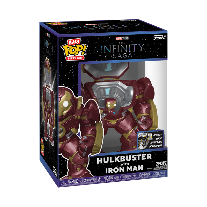 BITTY BOT HULKBUSTER WITH IRON MAN - MARVEL