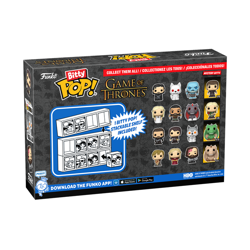 BITTY POP! GAME OF THRONES 4-PACK SERIES 1