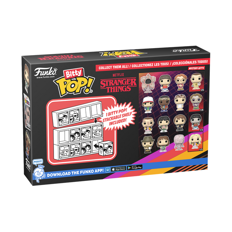 BITTY POP! STRANGER THINGS 4-PACK SERIES 2