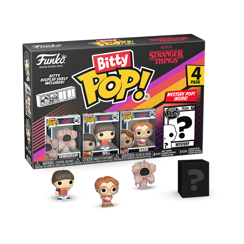 BITTY POP! STRANGER THINGS 4-PACK SERIES 1