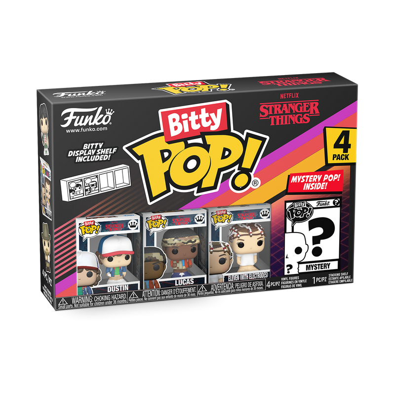 BITTY POP! STRANGER THINGS 4-PACK SERIES 2