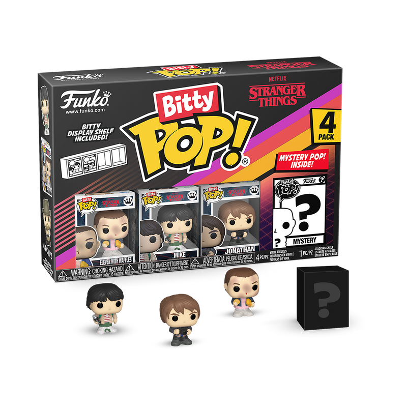 BITTY POP! STRANGER THINGS 4-PACK SERIES 3