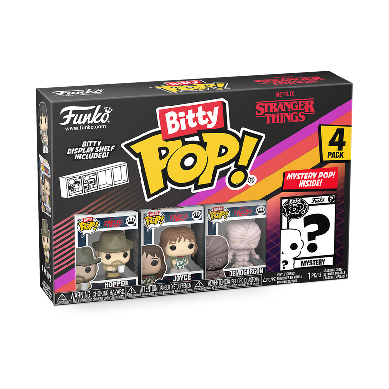 BITTY POP! STRANGER THINGS 4-PACK SERIES 4