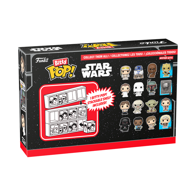 BITTY POP! STAR WARS 4-PACK SERIES 2