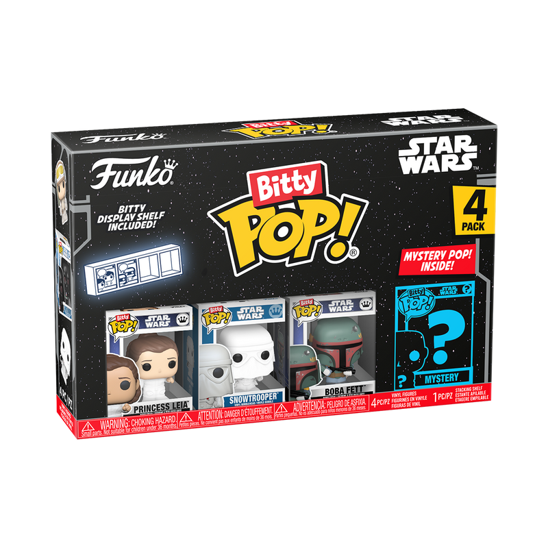 BITTY POP! STAR WARS 4-PACK SERIES 2