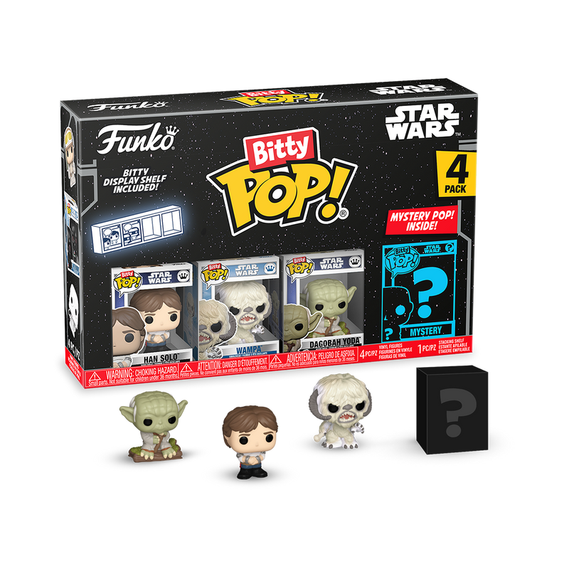 BITTY POP! STAR WARS 4-PACK SERIES 1