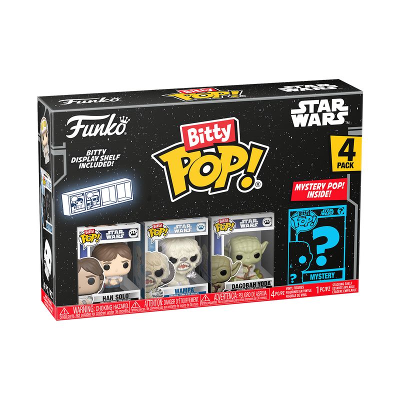 BITTY POP! STAR WARS 4-PACK SERIES 1