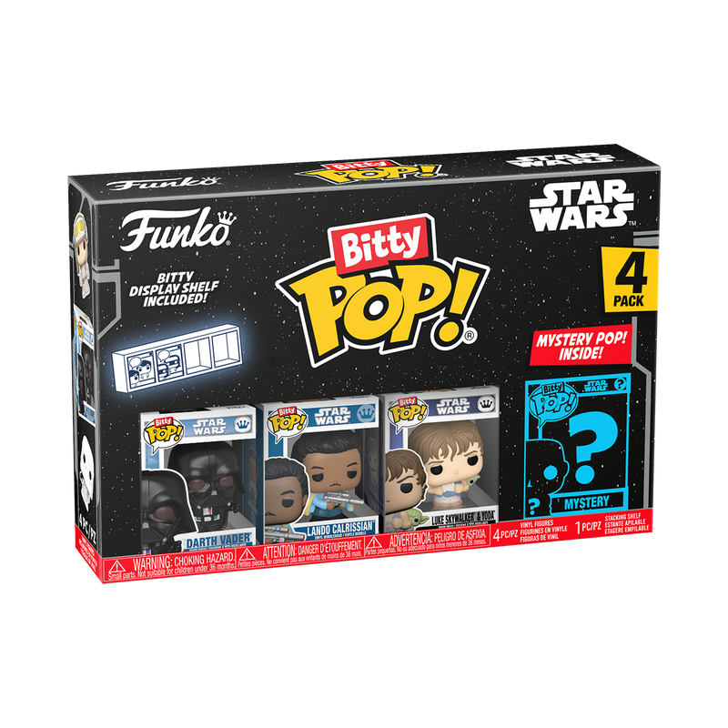 BITTY POP! STAR WARS 4-PACK SERIES 4