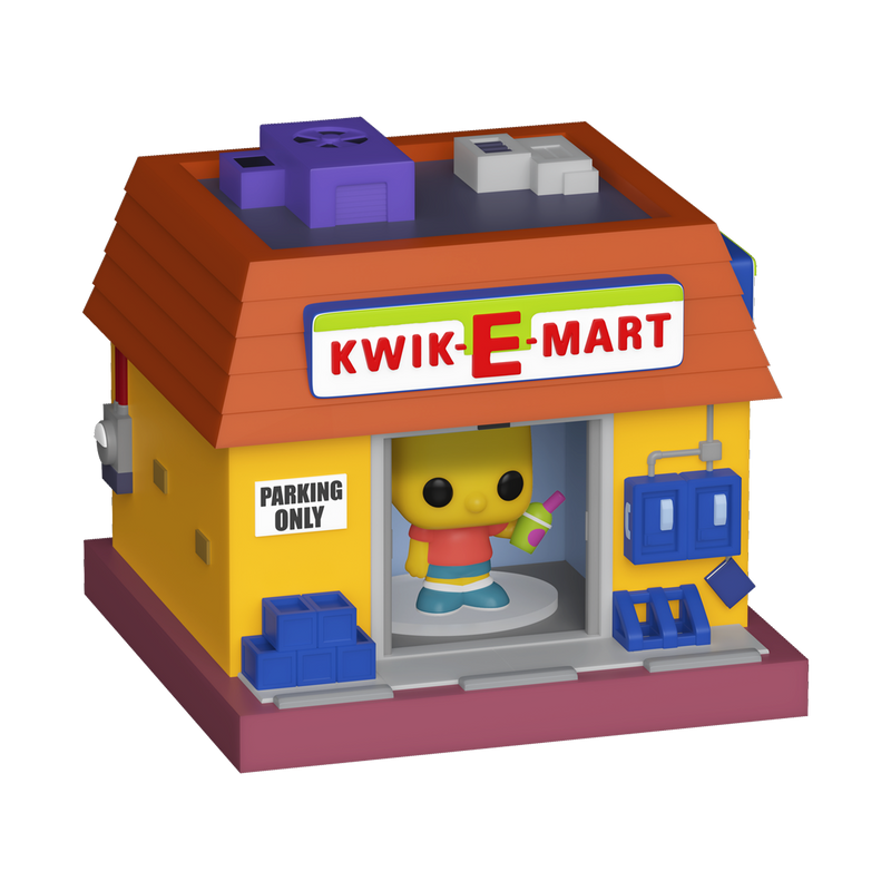 BITTY POP! TOWN BART SIMPSON AND KWIK-E-MART - THE SIMPSONS