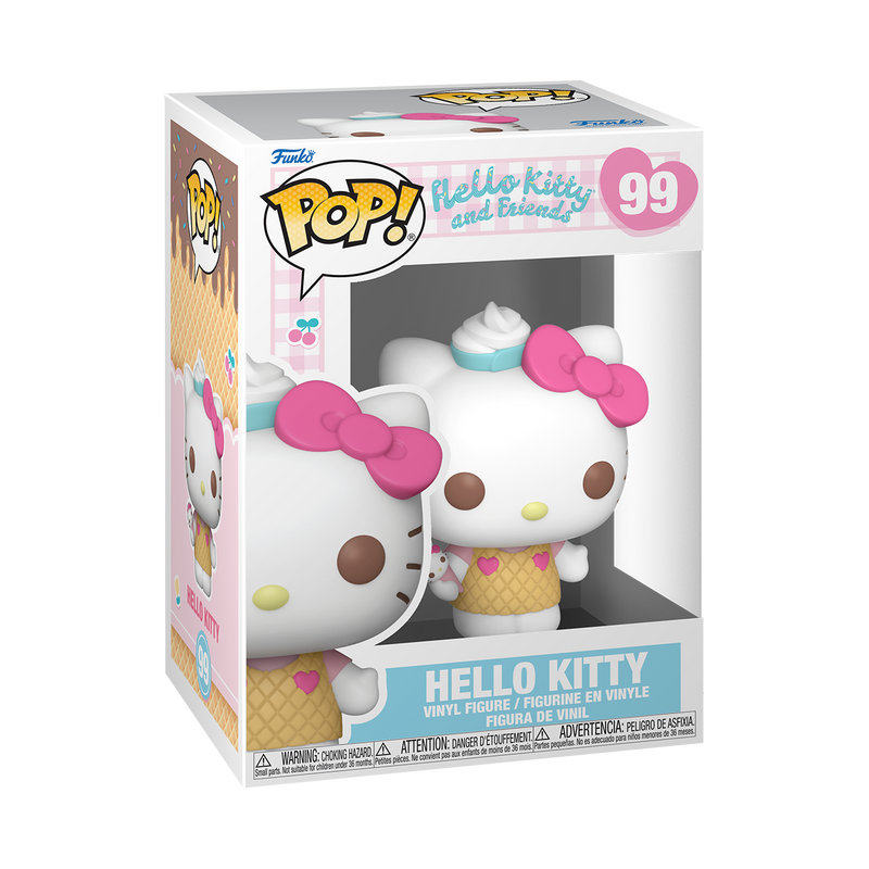 HELLO KITTY WITH ICE CREAM - HELLO KITTY AND FRIENDS