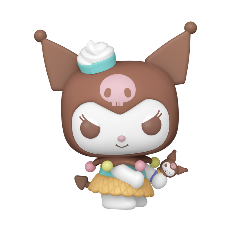 KUROMI WITH ICE CREAM - HELLO KITTY AND FRIENDS