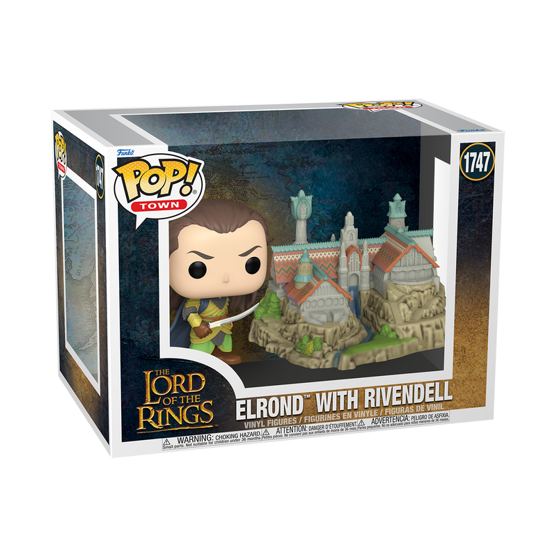 ELROND WITH RIVENDELL - THE LORD OF THE RINGS