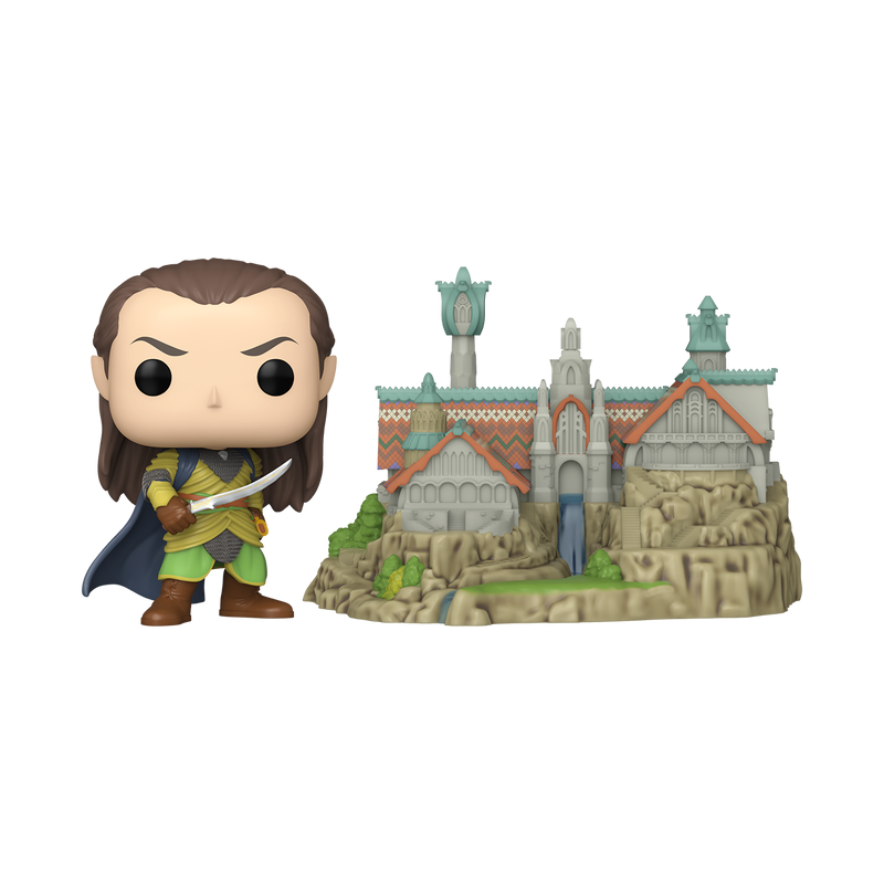 ELROND WITH RIVENDELL - THE LORD OF THE RINGS