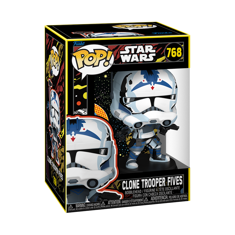 CLONE TROOPER FIVES (RETRO) - STAR WARS