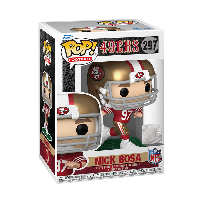 NICK BOSA (RED AND GOLD) - NFL: 49ERS