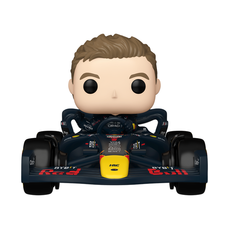 MAX VERSTAPPEN WITH RB20 - ORACLE RED BULL RACING