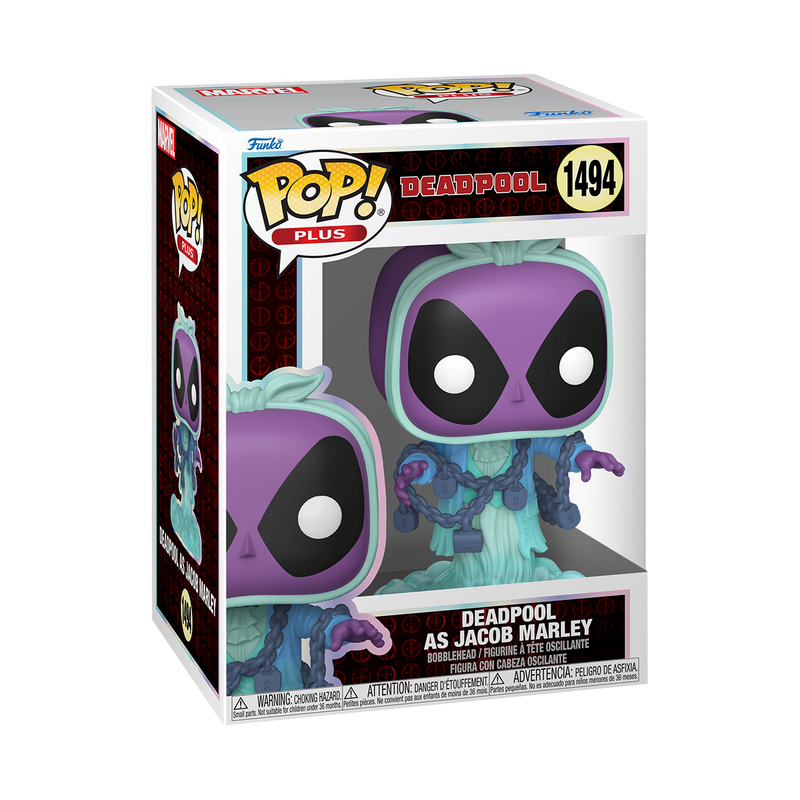 DEADPOOL AS JACOB MARLEY POP! PLUS