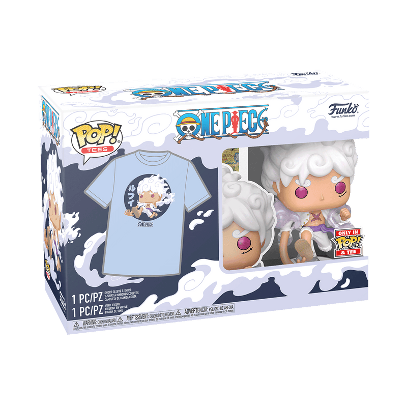LUFFY GEAR FIVE POP! & TEE - ONE PIECE