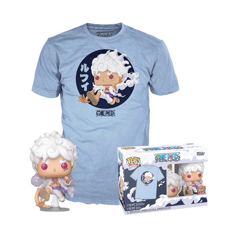 LUFFY GEAR FIVE POP! & TEE - ONE PIECE