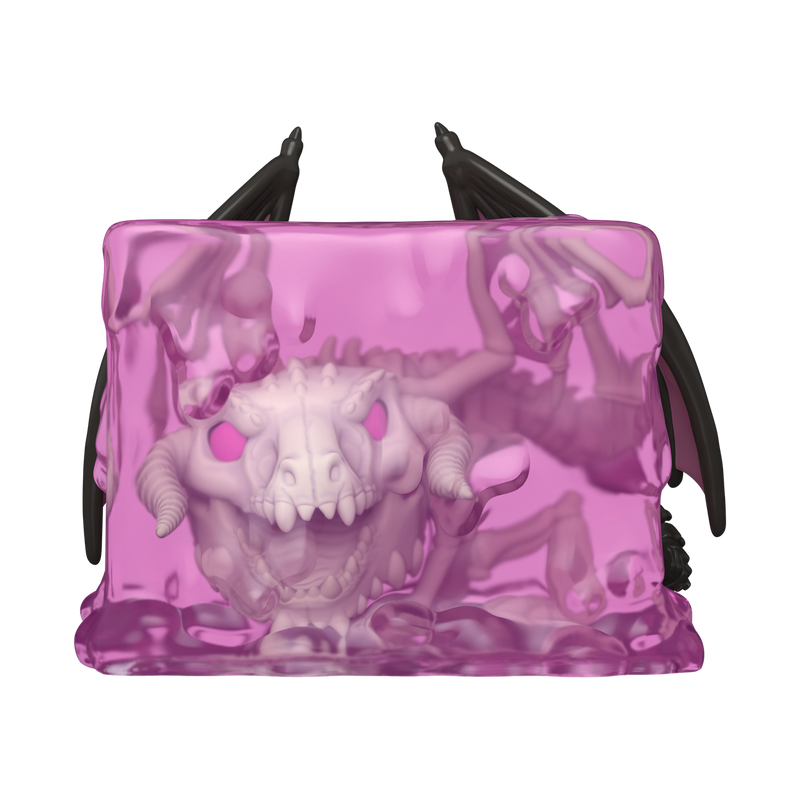 GELATINOUS CUBE WITH DRACOLICH - DUNGEONS AND DRAGONS