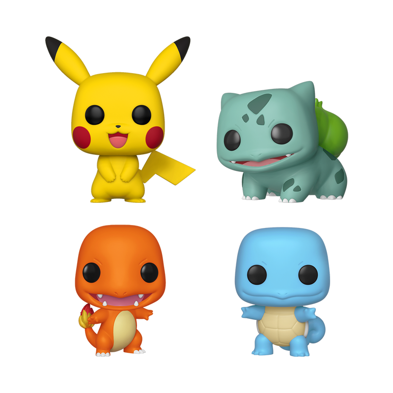 POKÉMON STARTERS POP! 4-PACK