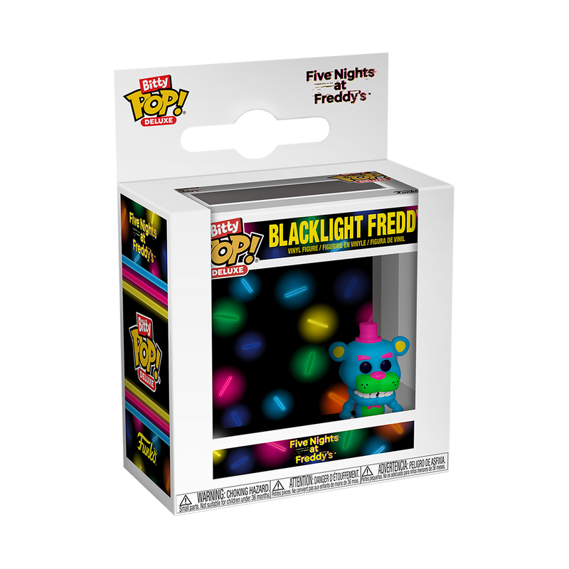 BLACKLIGHT FREDDY - FIVE NIGHTS AT FREDDY'S BITTY POP! DELUXE