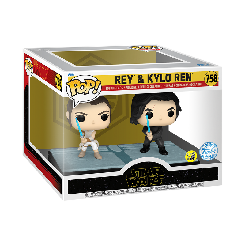 REY AND KYLO REN - STAR WARS POP! MOMENT