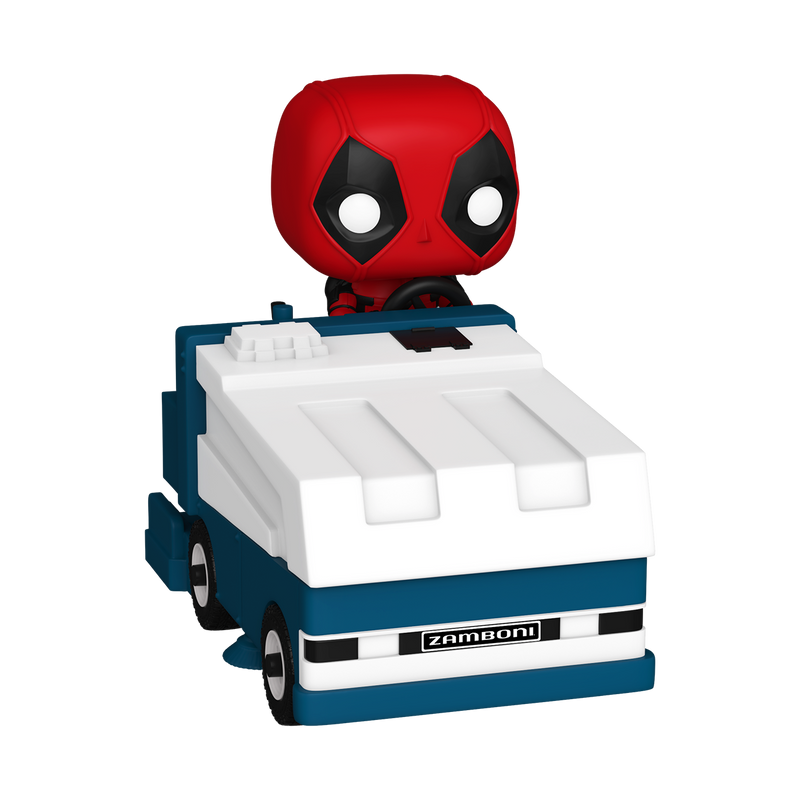 DEADPOOL ON A ZAMBONI MACHINE - DEADPOOL