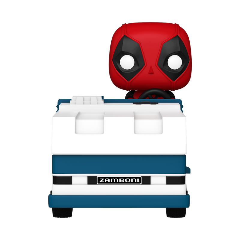 DEADPOOL ON A ZAMBONI MACHINE - DEADPOOL