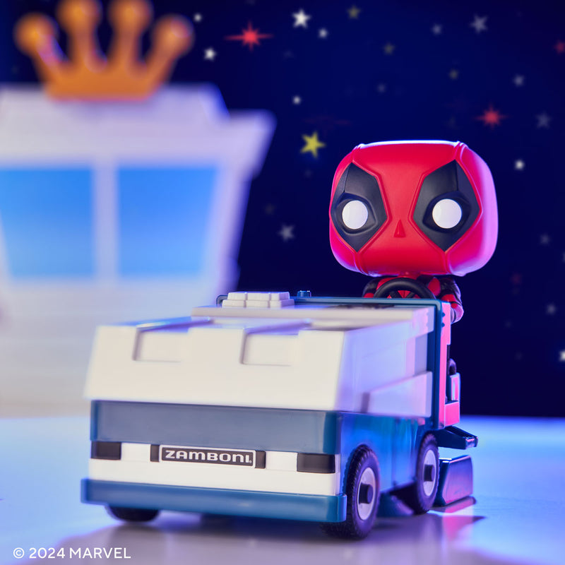 DEADPOOL ON A ZAMBONI MACHINE - DEADPOOL