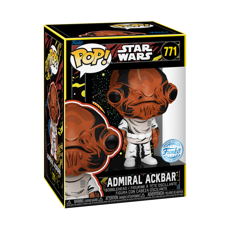 ADMIRAL ACKBAR (RETRO) - STAR WARS