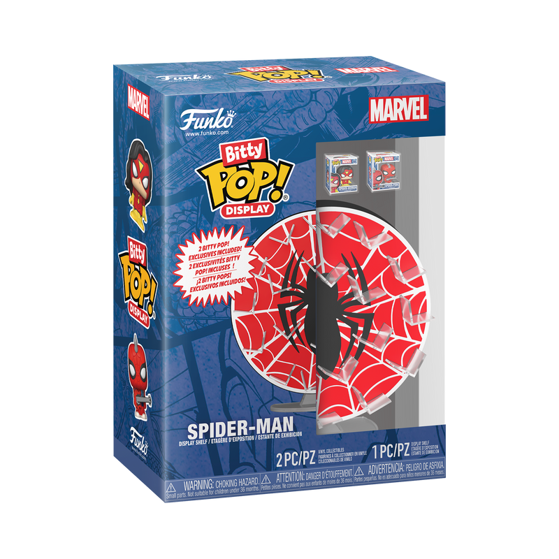 BITTY POP! DISPLAY SPIDER-MAN - MARVEL