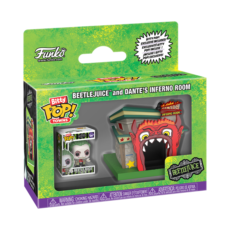 BITTY POP! TOWN BEETLEJUICE AND DANTE'S INFERNO ROOM