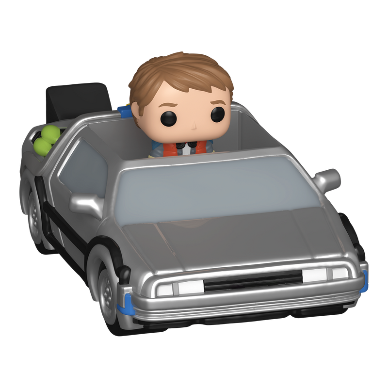 BITTY POP! RIDES MARTY MCFLY AND TIME MACHINE - BACK TO THE FUTURE