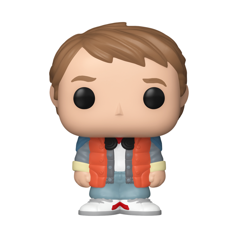 BITTY POP! RIDES MARTY MCFLY AND TIME MACHINE - BACK TO THE FUTURE
