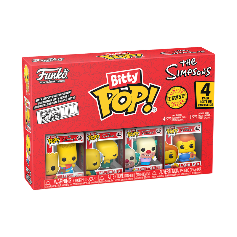 BITTY POP! THE SIMPSONS 4-PACK SERIES 1
