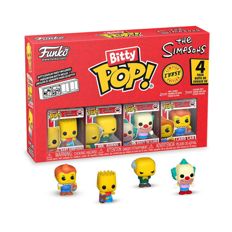 BITTY POP! THE SIMPSONS 4-PACK SERIES 1