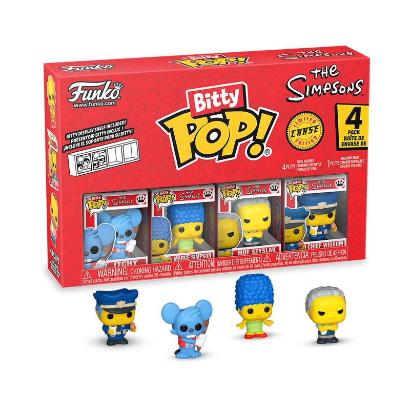 BITTY POP! THE SIMPSONS 4-PACK SERIES 2