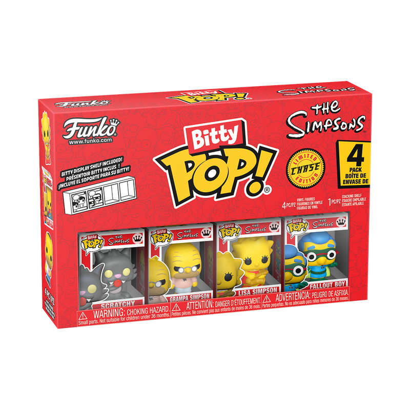 BITTY POP! THE SIMPSONS 4-PACK SERIES 4