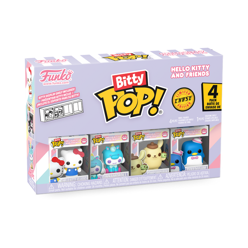 BITTY POP! HELLO KITTY AND FRIENDS 4-PACK SERIES 1