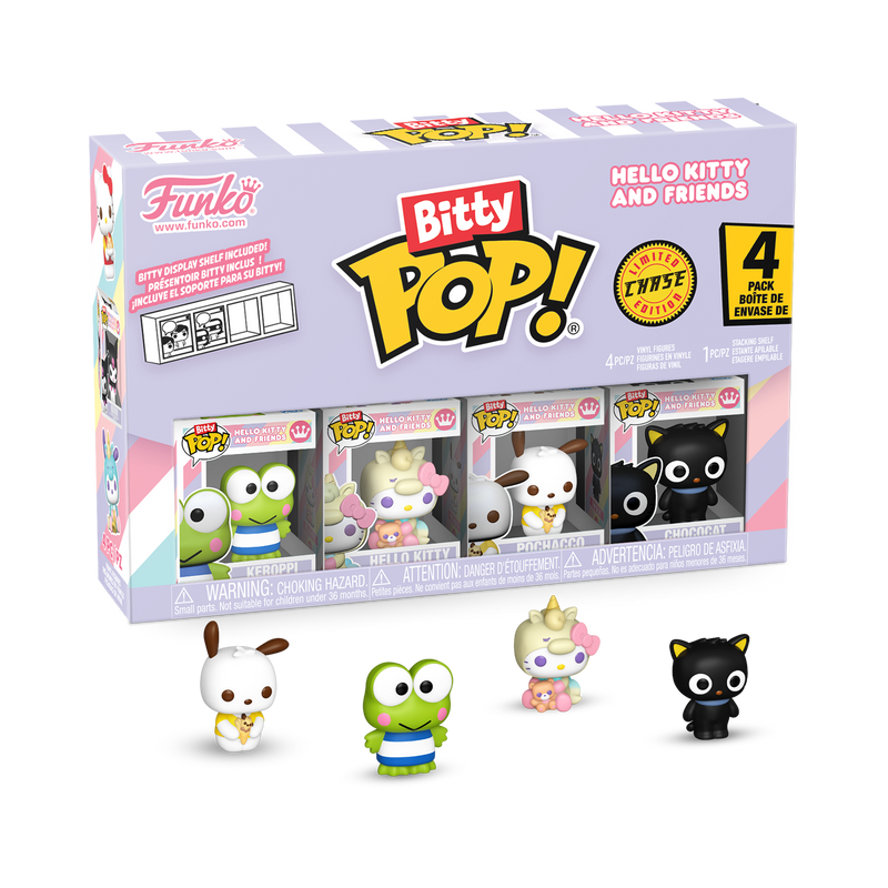 BITTY POP! HELLO KITTY AND FRIENDS 4-PACK SERIES 2