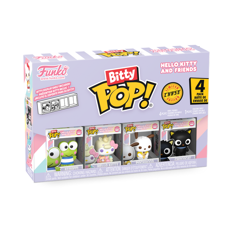 BITTY POP! HELLO KITTY AND FRIENDS 4-PACK SERIES 2