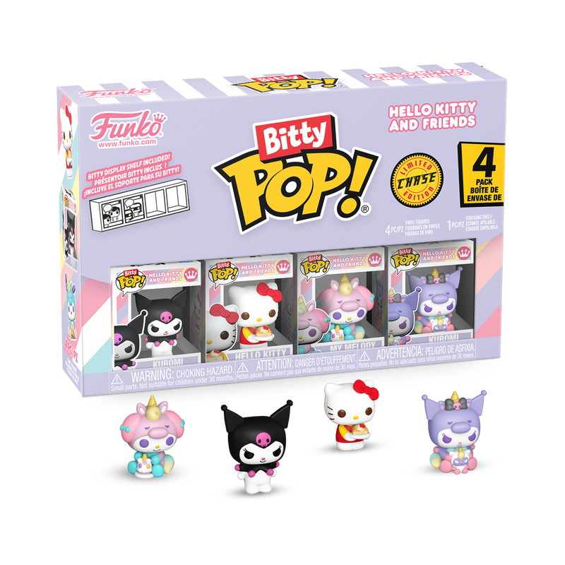 BITTY POP! HELLO KITTY AND FRIENDS 4-PACK SERIES 3