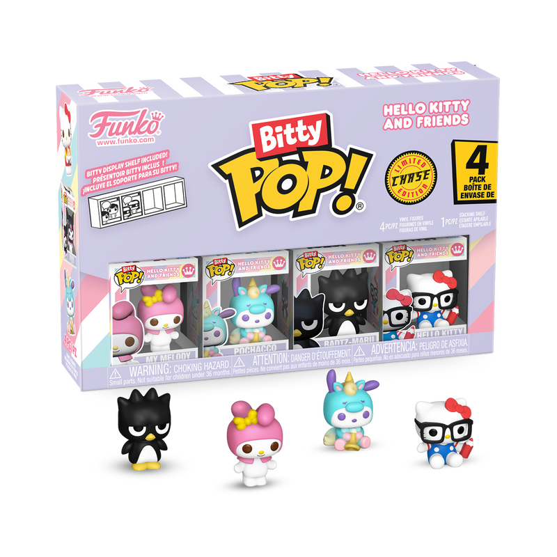 BITTY POP! HELLO KITTY AND FRIENDS 4-PACK SERIES 4