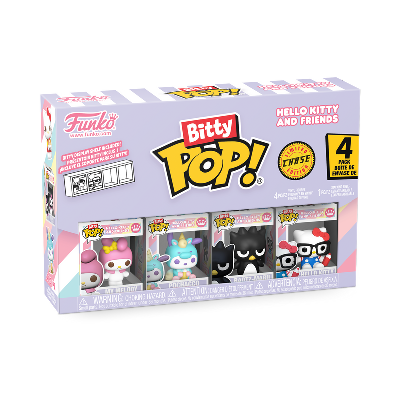 BITTY POP! HELLO KITTY AND FRIENDS 4-PACK SERIES 4