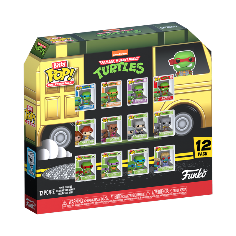 BITTY POP! TEENAGE MUTANT NINJA TURTLES 12-PACK